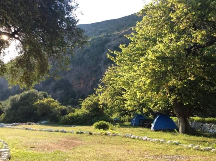 Gjipe Eco Campground Vuno Eksteriør bilde
