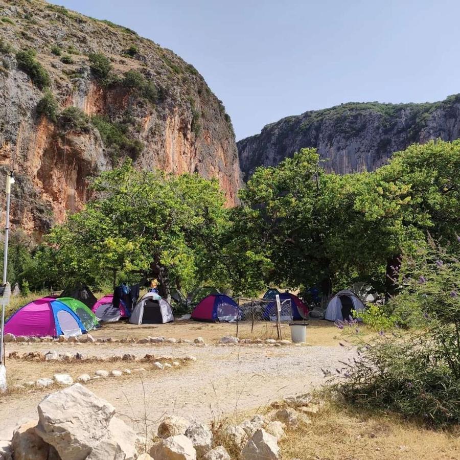 Gjipe Eco Campground Vuno Eksteriør bilde