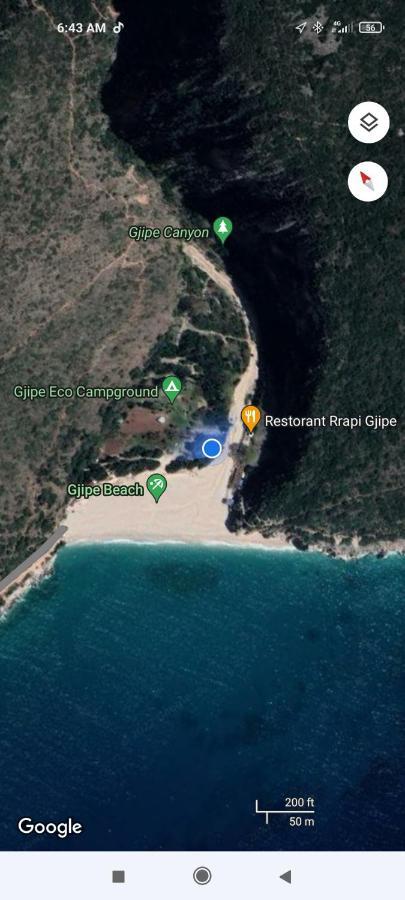 Gjipe Eco Campground Vuno Eksteriør bilde